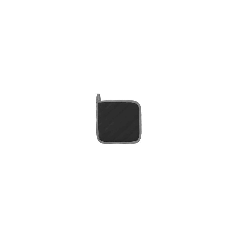 Manusa din bumbac pentru bucatarie Tiseco Home Studio Abe, 20 x 20 cm, negru
