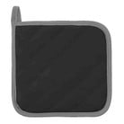 Mănușă din bumbac pentru bucătărie Tiseco Home Studio Abe, 20 x 20 cm, negru