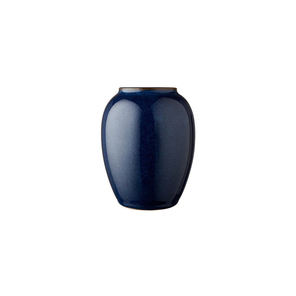 Vază din gresie ceramică Bitz, înălțime 12,5 cm, albastru Bitz imagine 2022
