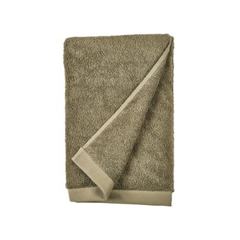 Prosop din bumbac froté södahl organic, 140 x 70 cm, verde olive