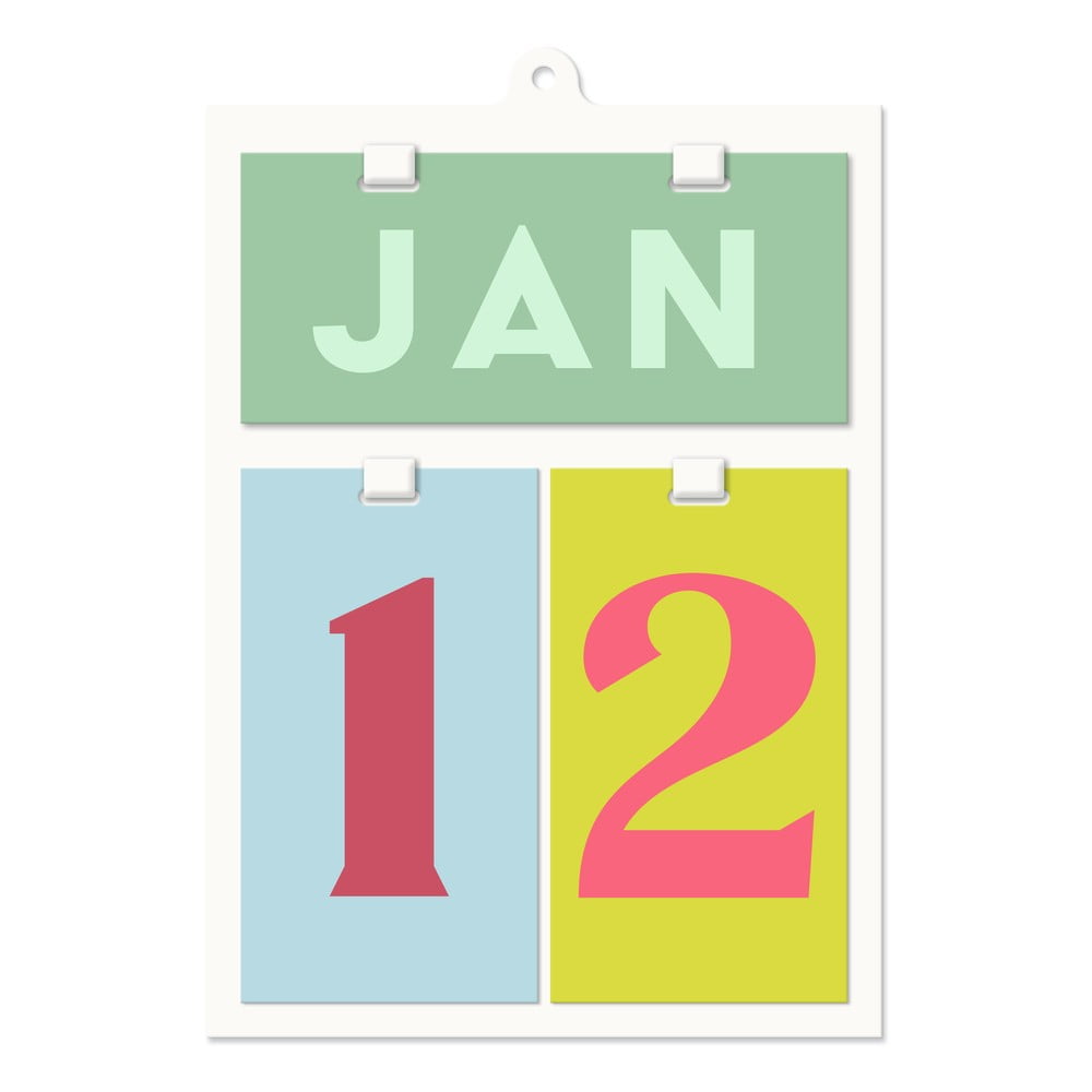 Calendar de perete Perpetual - DesignWorks Ink