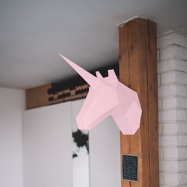 Set creativ de pliere a hârtiei Papertime Unicornul Roz
