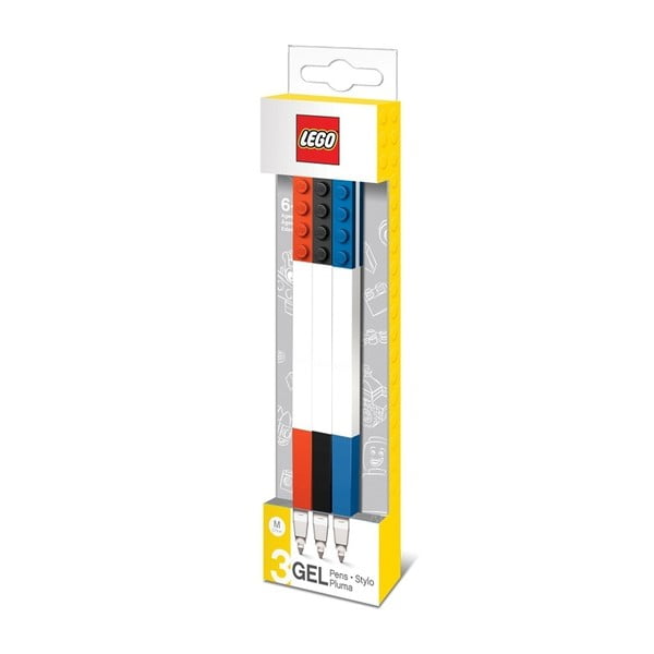 Set 3 pixuri cu gel LEGO® Mix