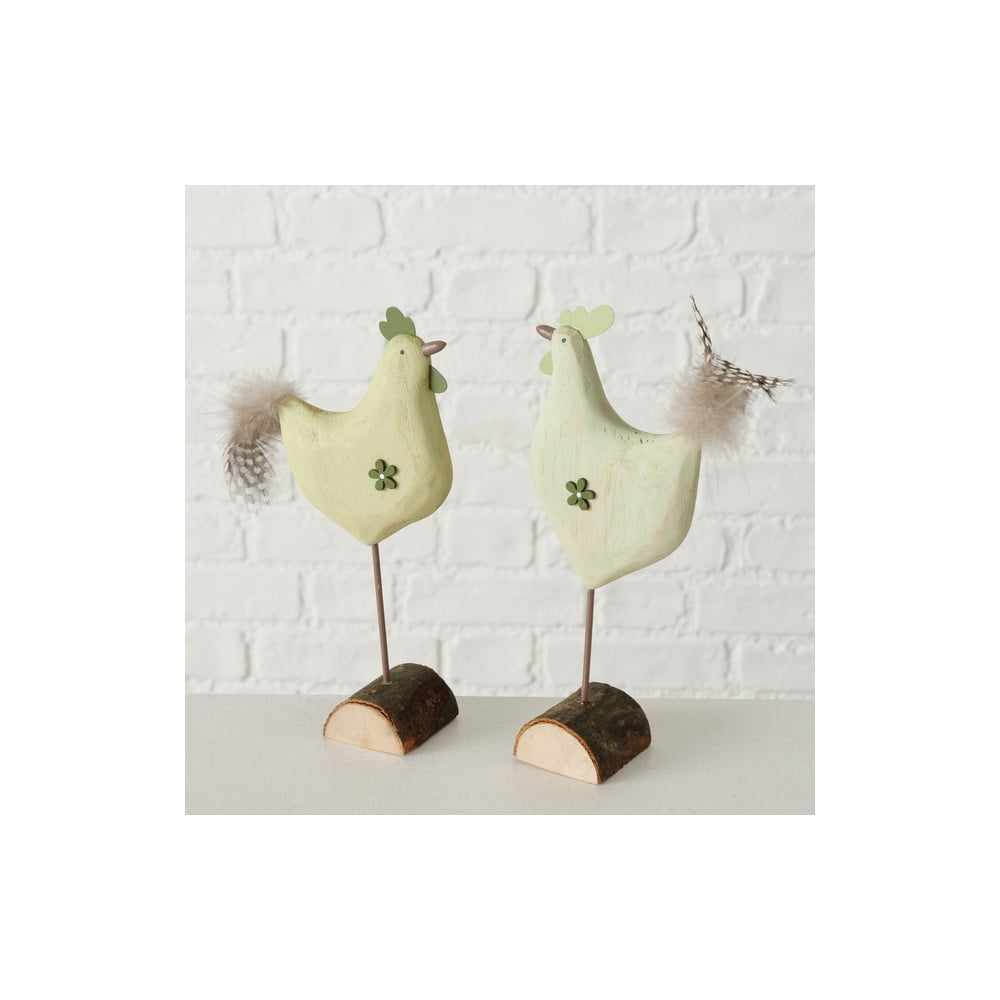 Set 2 decorațiuni din lemn cu model de paște boltze hanne