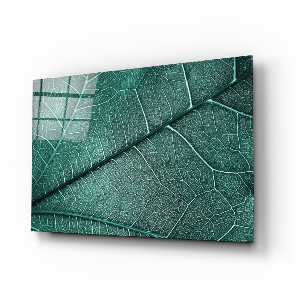 Tablou din sticlă Insigne Leaf Texture, 110 x 70 cm