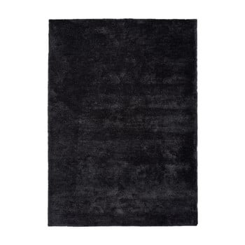 Covor Universal Shanghai Liso, 160 x 230 cm, negru antracit