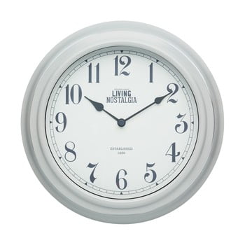 Ceas de perete kitchen craft living nostalgia grey, ⌀ 25,5 cm