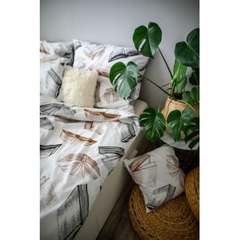 Lenjerie de pat din bumbac cotton house book, 140 x 200 cm