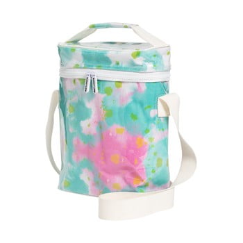 Geantă termoizolantă sunnylife tie dye, turcoaz