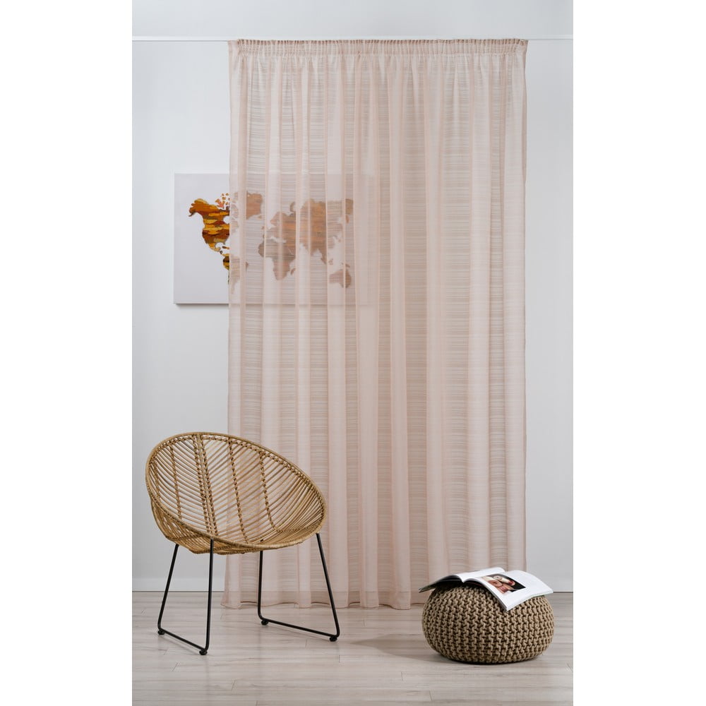 Perdea bej 300x245 cm leonida – mendola fabrics