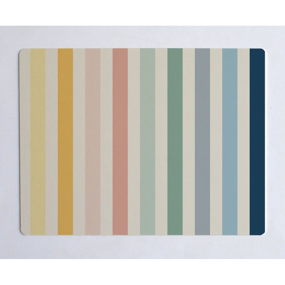  Suport de farfuriecolorat The Wild Hug Stripes, 55 x 35 cm 