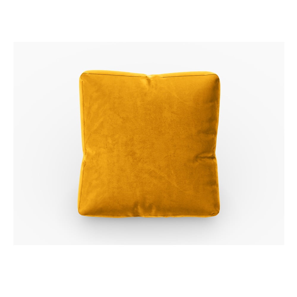 Pernă pentru canapea modulară galbenă cu tapițerie din catifea Rome Velvet – Cosmopolitan Design bonami.ro imagine model 2022