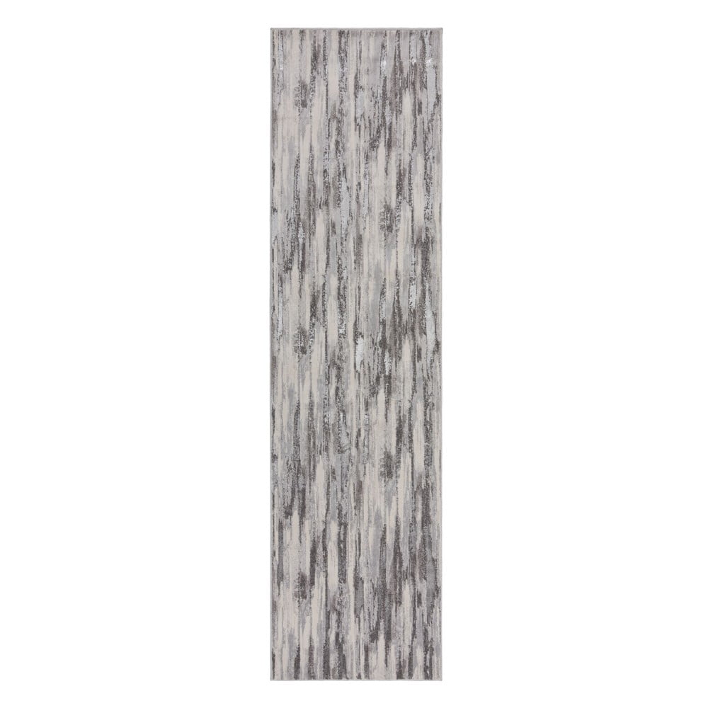 Covor tip traversă gri 80x300 cm Gleam – Flair Rugs