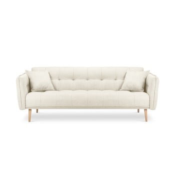 Canapea extensibilă mazzini sofas canna, crem