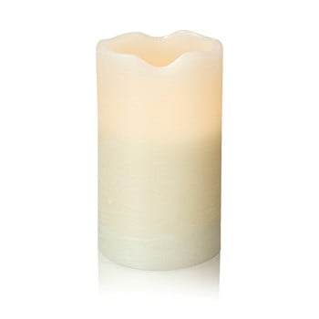 Sfeșnic cu becuri luminos cu led markslöjd love, înălțime 16 cm, alb