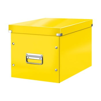 Cutie depozitare leitz office, lungime 36 cm, galben