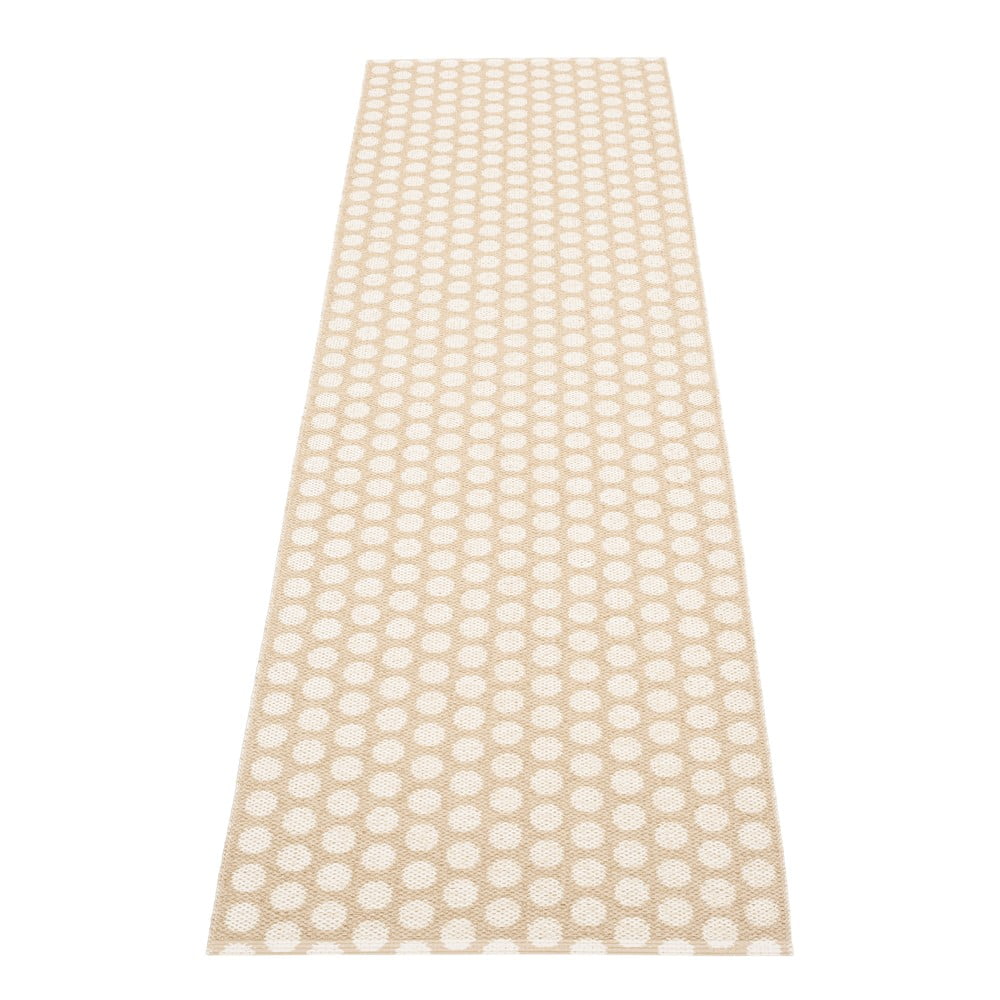 Covor tip traversă pentru interior și exterior bej/crem 70x250 cm Noa Beige Vanilla – Pappelina