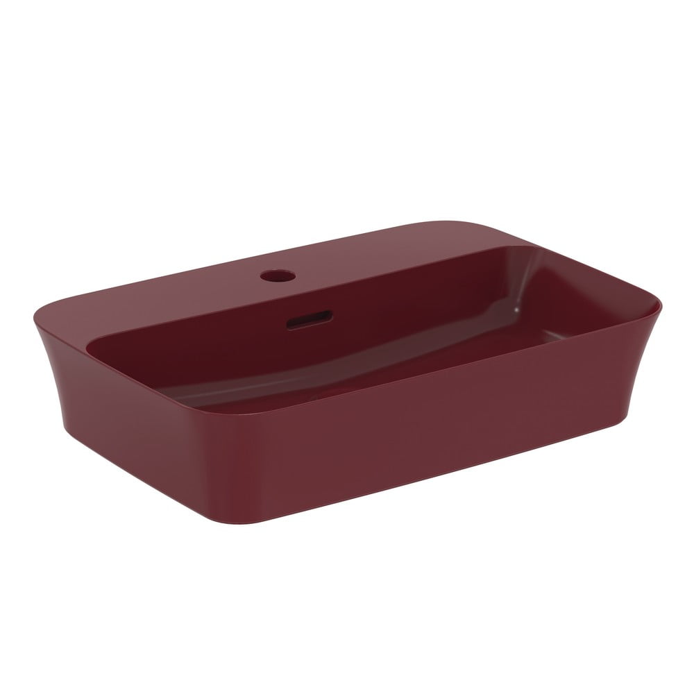 Chiuvetă burgundy din ceramică 55x38 cm Ipalyss – Ideal Standard