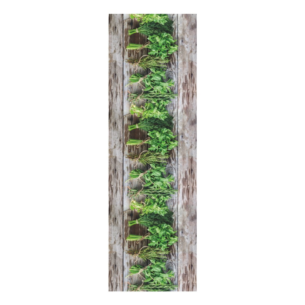Traversă Floorita Aromatica, 58 x 115 cm, maro-verde bonami.ro imagine 2022