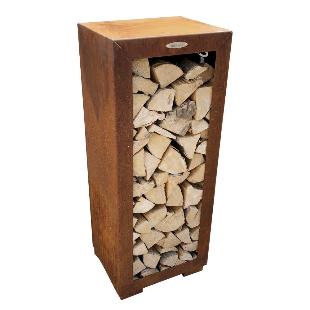 Cutie din oțel pentru depozitarea lemnelor Remundi, lățime 50 cm, maro bonami.ro imagine 2022
