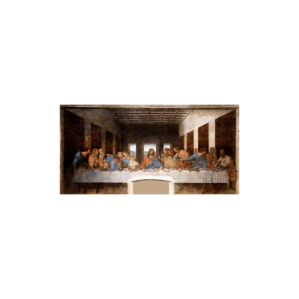 Reproducere tablou Leonardo da Vinci – The Last Supper, 80 x 40 cm bonami.ro imagine 2022