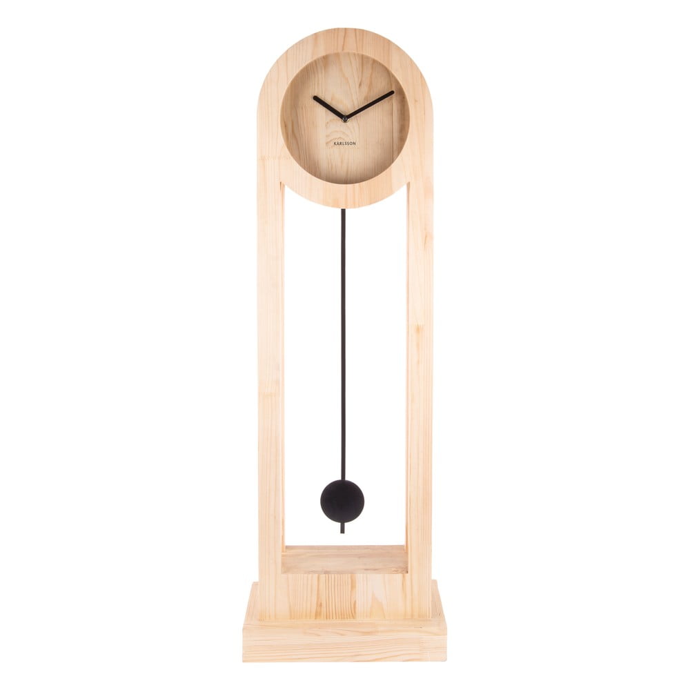 Ceas din lemn pentru podea Karlsson Lena, înălțime  100 cm bonami.ro pret redus