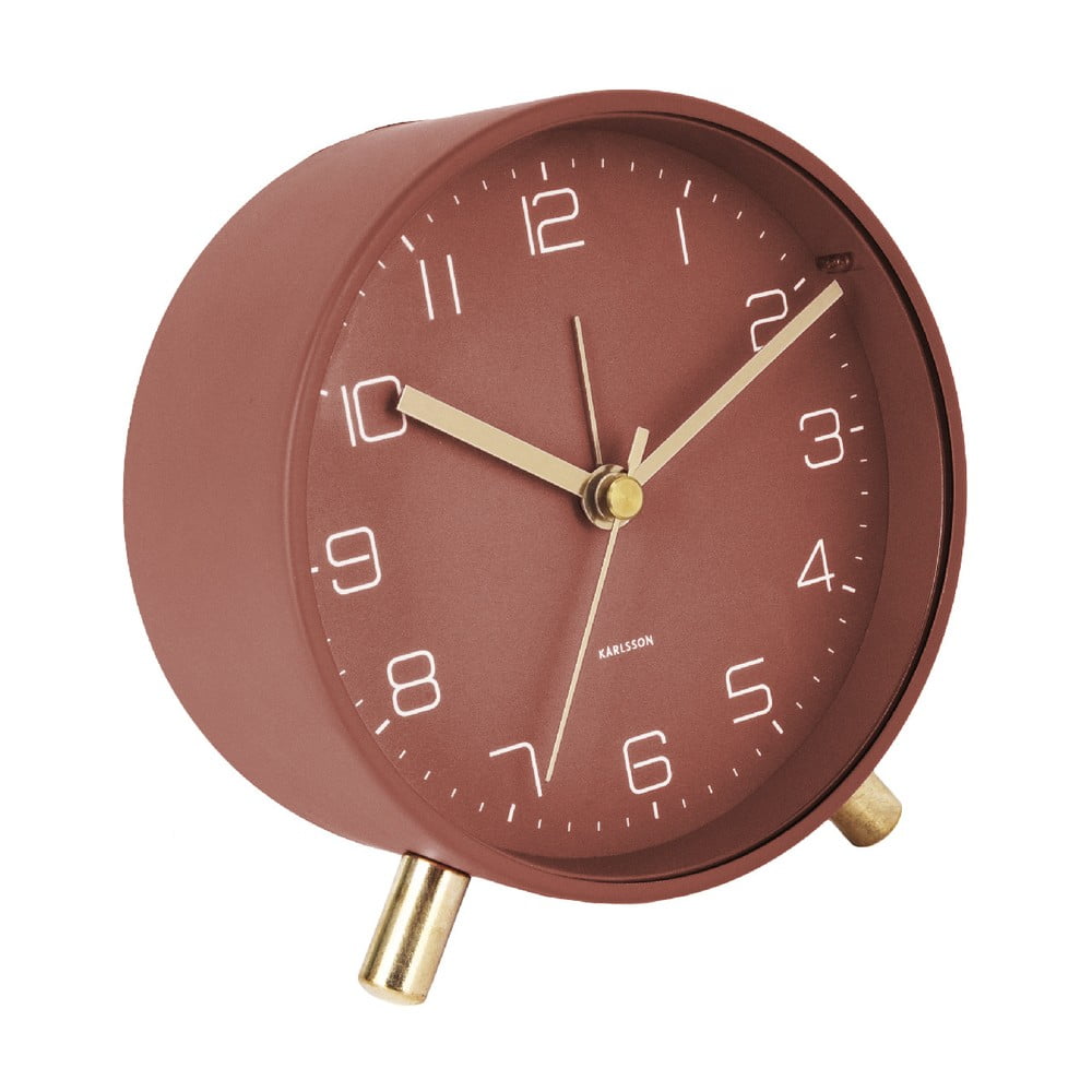 Ceas cu alarmă Karlsson Lofty, ø 11 cm, roșu bonami.ro