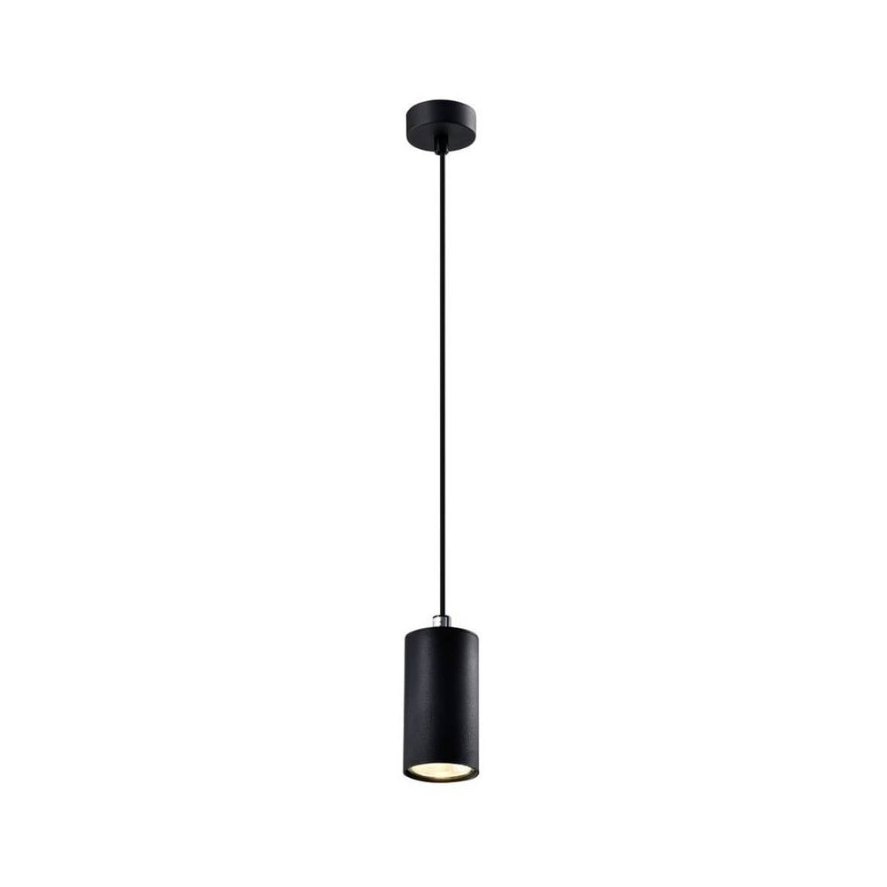 Poza Lustra neagra cu abajur din metal Ã¸ 7 cm Tubo a€“ Candellux Lighting
