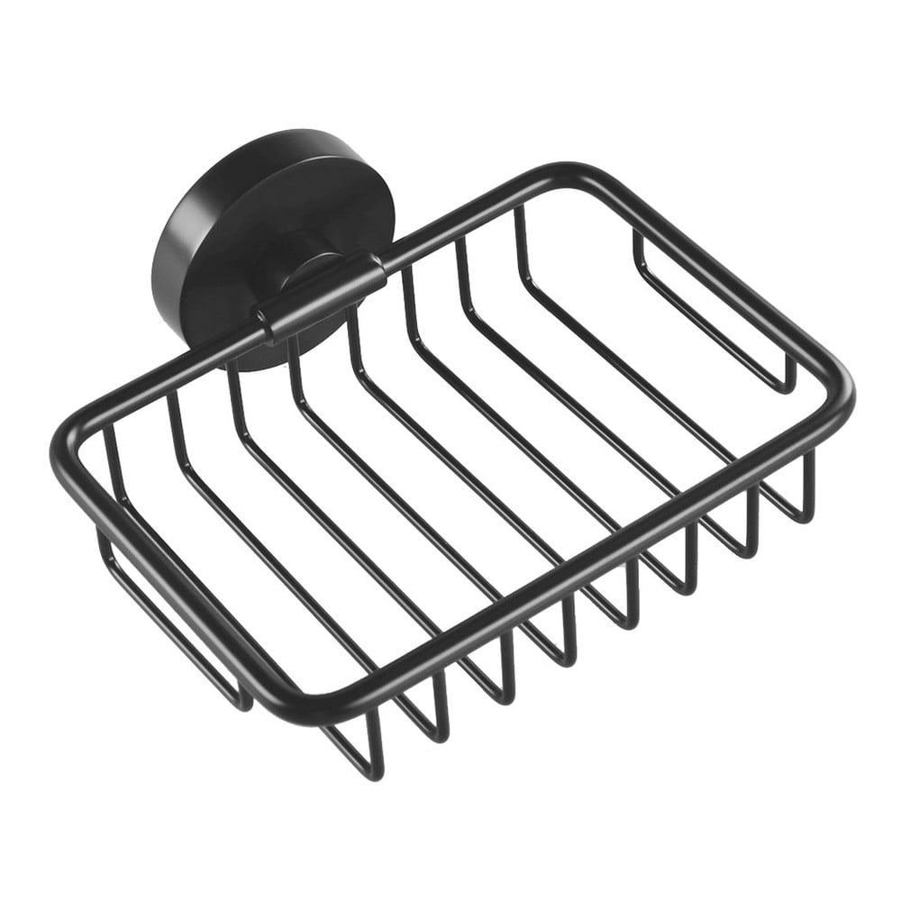 Dozator de săpun de perete din alamă sapho x-round, negru