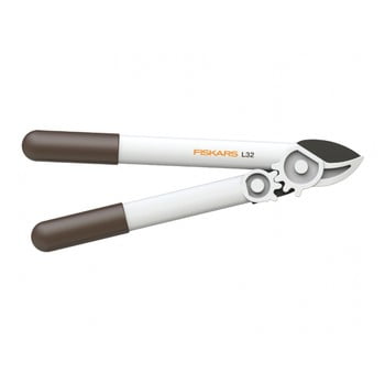 Foarfecă din compozit din fibră de sticlă cu o singură lamă pentru ramuri fiskars, alb