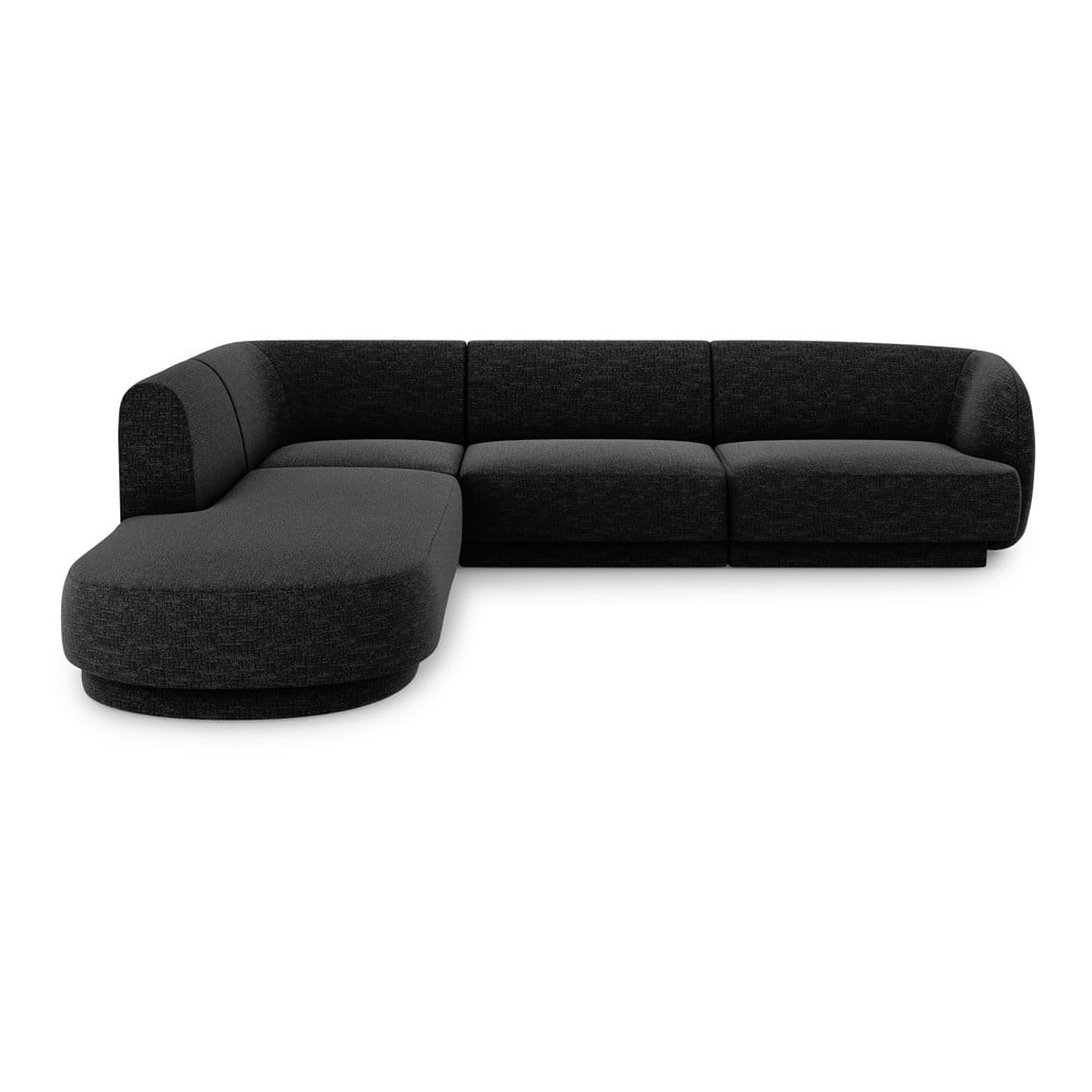 Colțar gri antracit (pe partea stângă) Miley – Micadoni Home (pe imagine noua