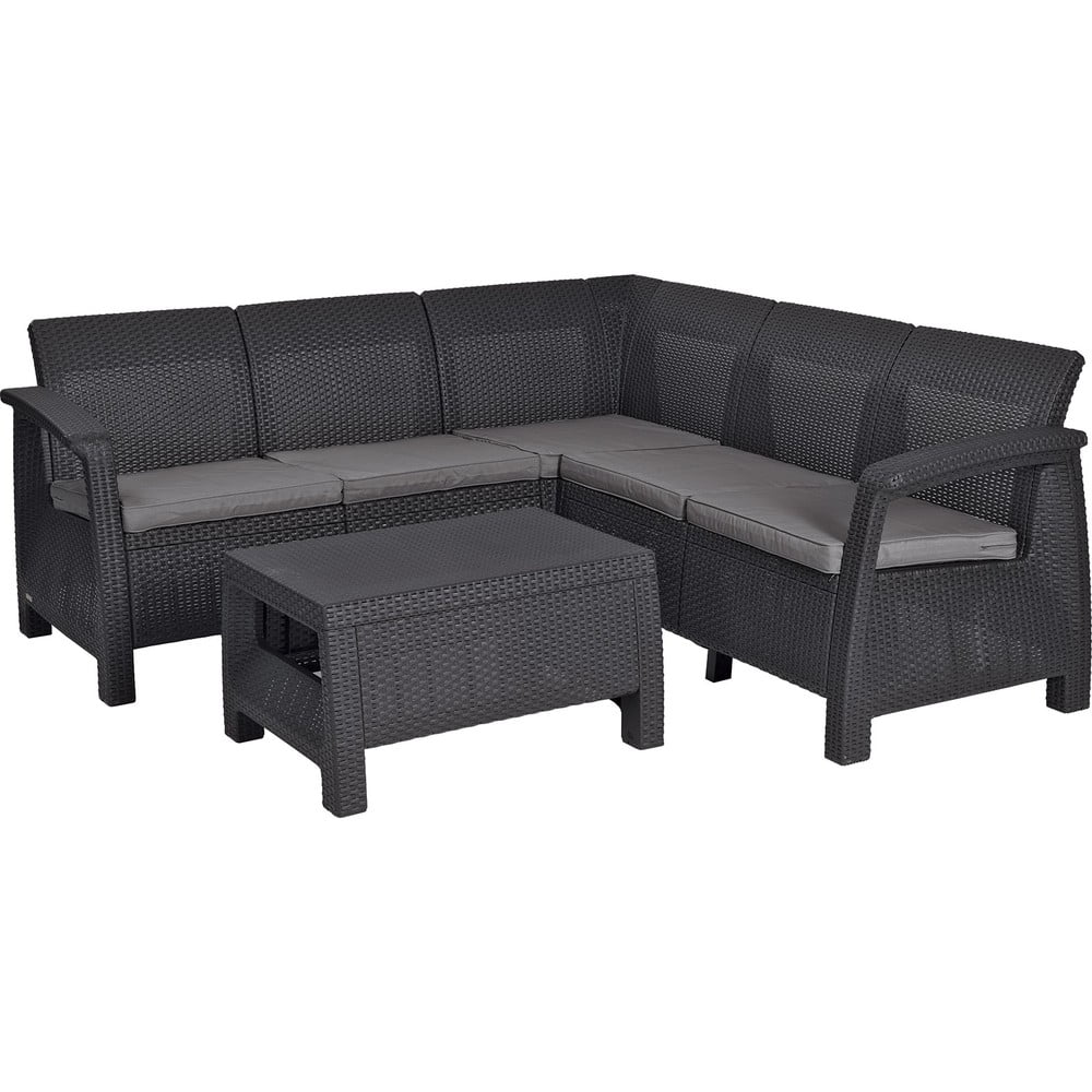 Set mobilier de grădină keter relax, gri