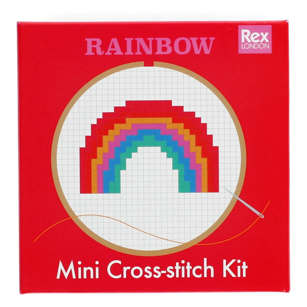 Set creativ Cross-stitch Kit Rainbow – Rex London