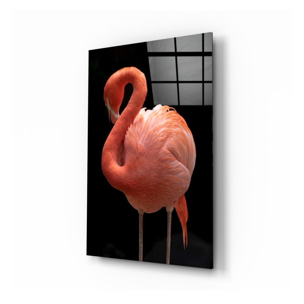 Tablou din sticlă Insigne Flamingo bonami.ro imagine 2022