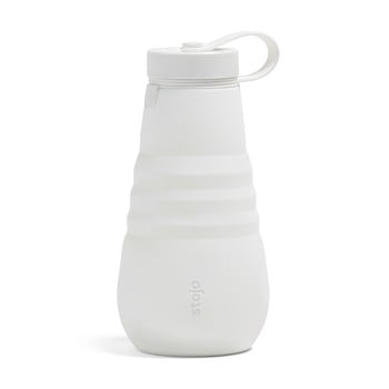 Sticlă pliabilă stojo bottle quartz, 590 ml, alb