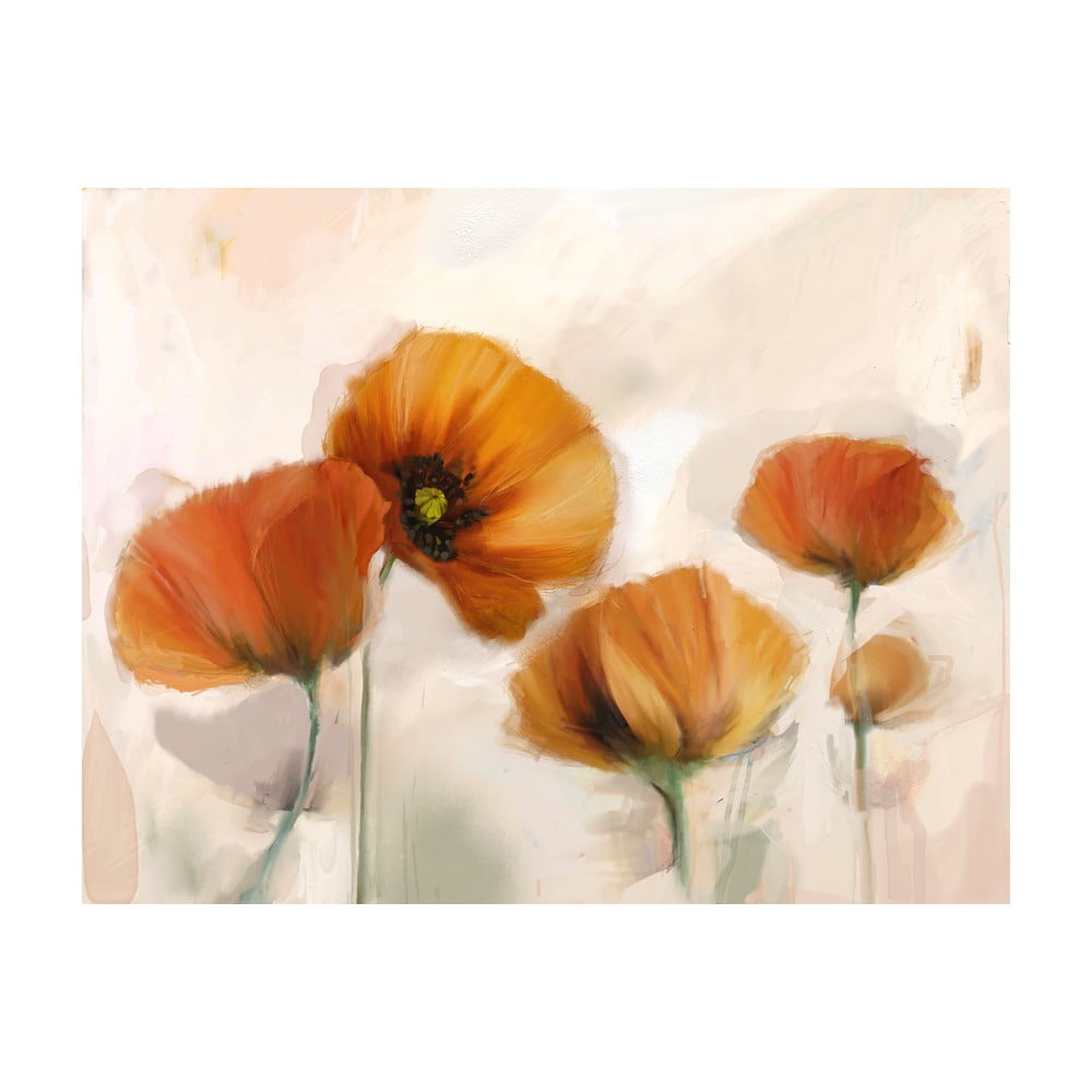 Tapet în format mare Artgeist Vintage Poppies, 400 x 309 cm Artgeist
