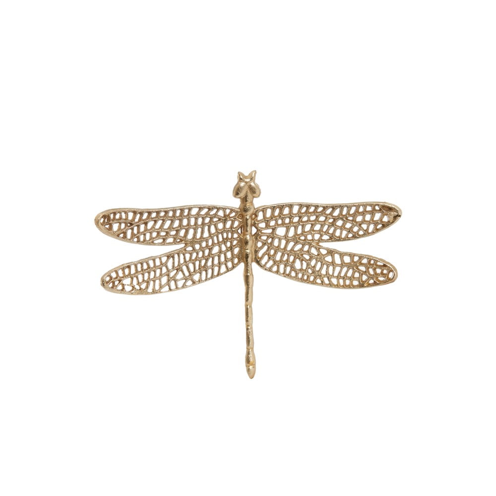 Decorațiune de perete din metal 36x24 cm Dragonfly – Light & Living