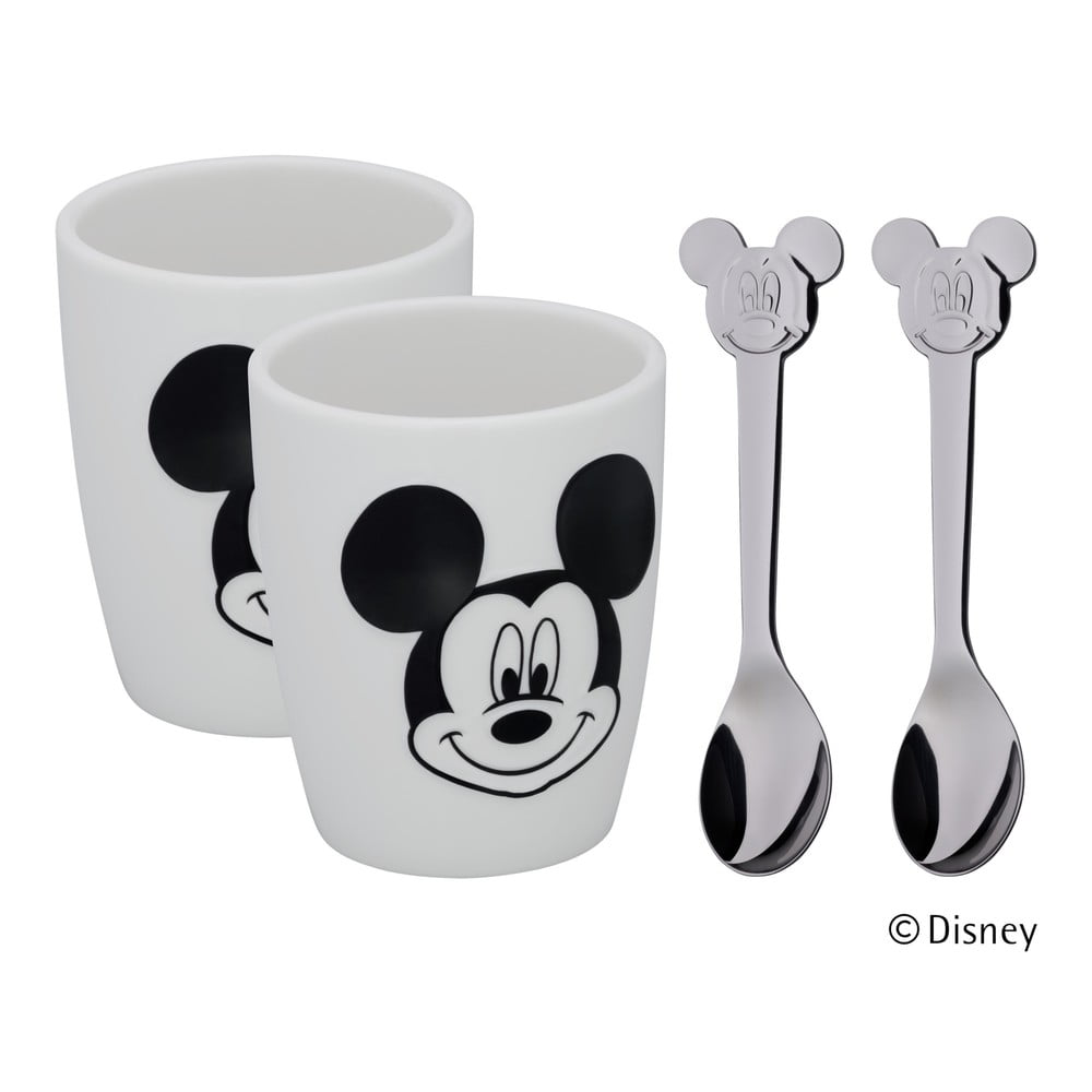 Set masă din 4 piese pentru copii WMF Cromargan® Mickey Mouse