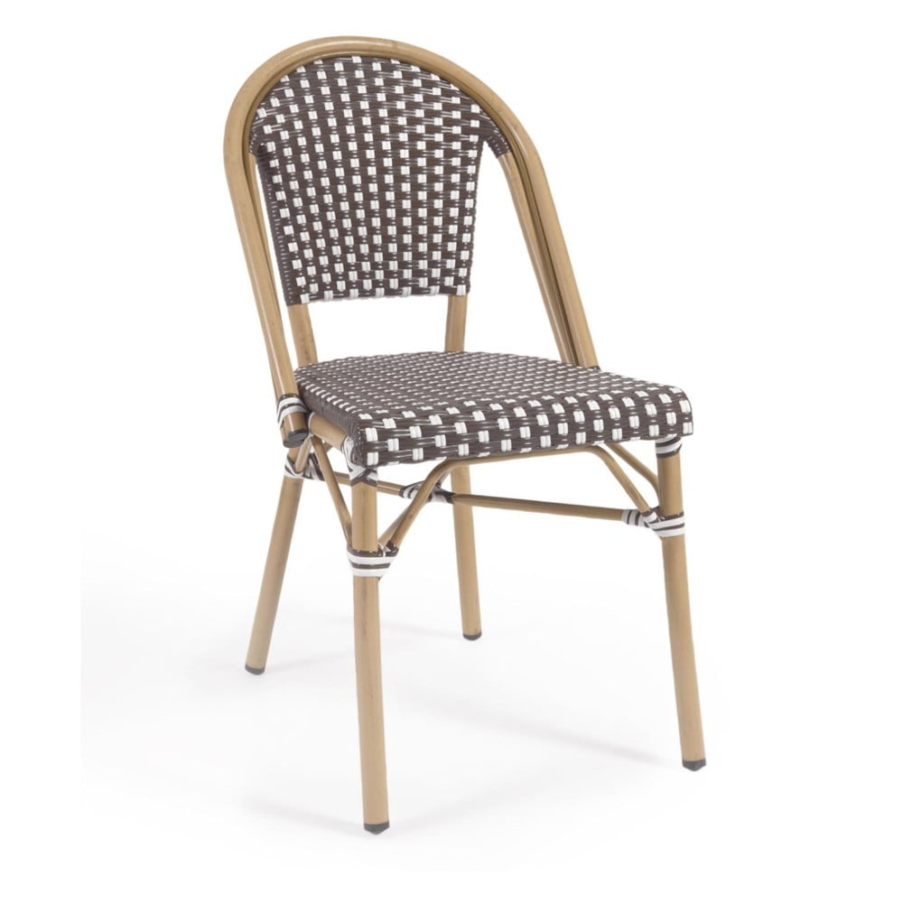 Scaun de exterior Kave Home Marilyn, alb-maro bonami.ro