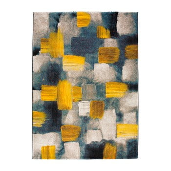 Covor universal lienzo, 140 x 200 cm, albastru - galben