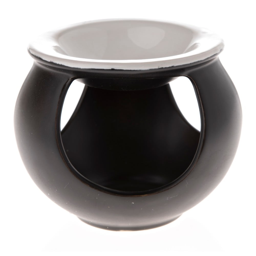 Lampă aromaterapie din ceramică Dakls Essencial, negru bonami.ro imagine noua 2022
