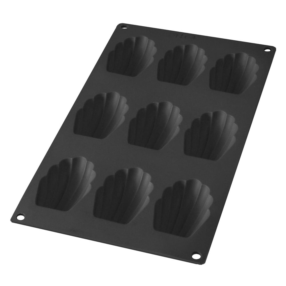 Formă din silicon cu 9 locuri Lékué, negru bonami.ro