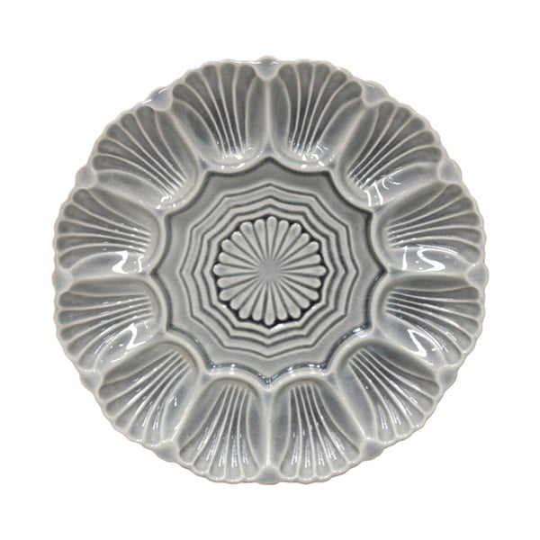 Farfurie din gresie ceramică Costa Nova Cristal, ⌀ 25 cm, gri