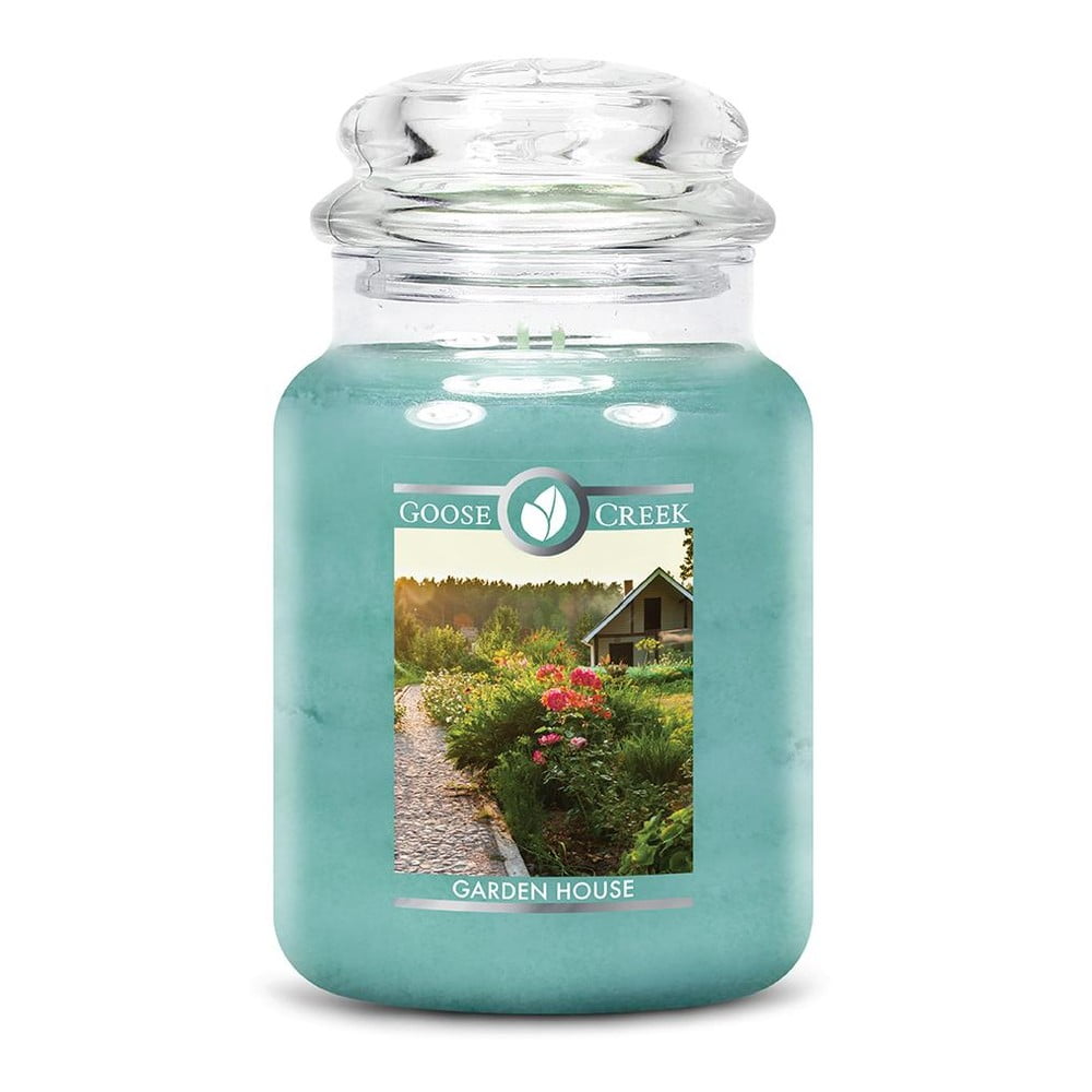Lumânare parfumată în recipient de sticlă Goose Creek Garden House, 150 de ore de ardere bonami.ro imagine 2022