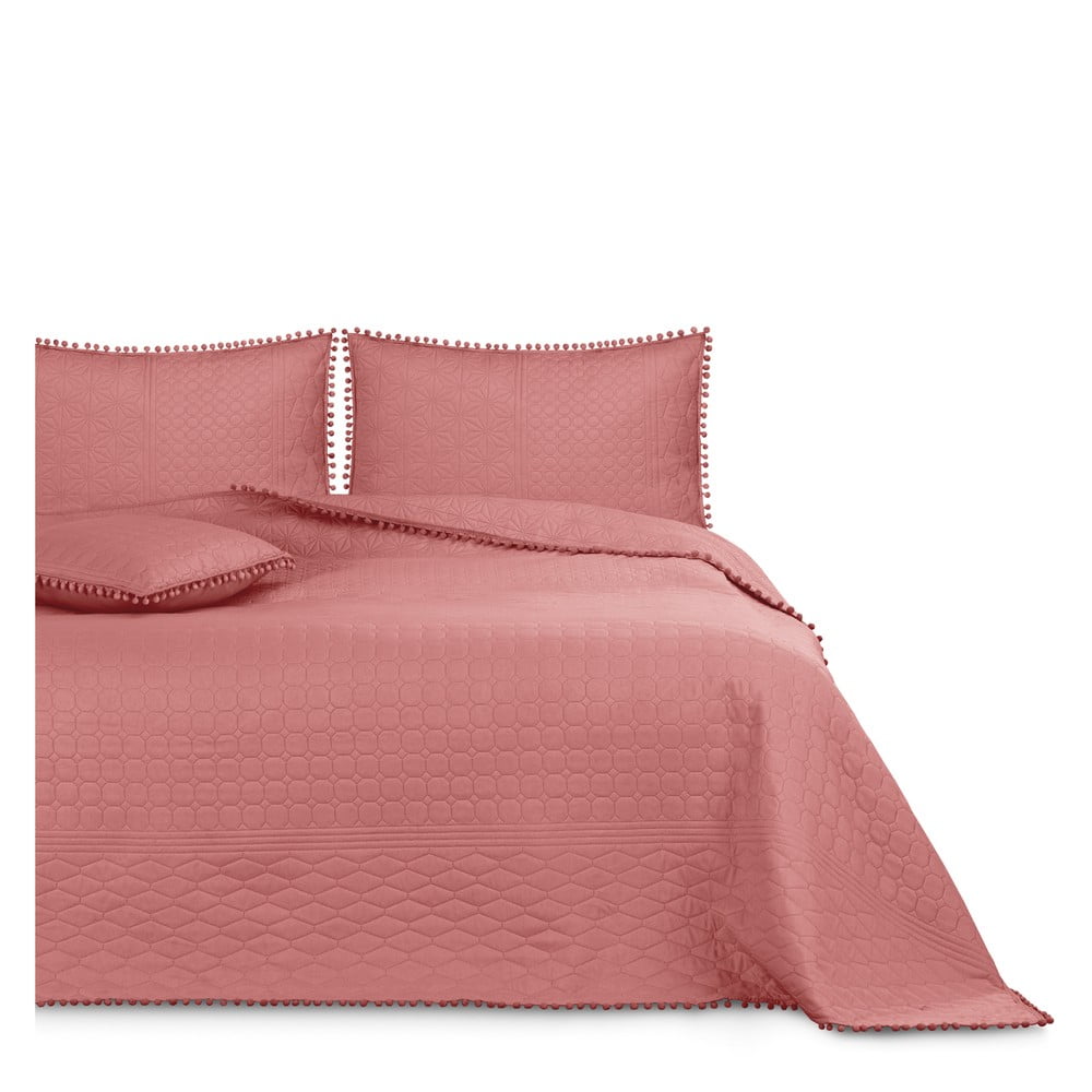 Cuvertură pentru pat AmeliaHome Meadore, 170 x 210 cm, roz 170 pret redus