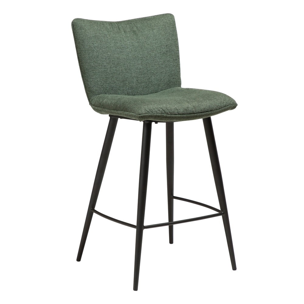 Scaun cu picioare din oțel DAN-FORM Join, verde, înălțime 93 cm bar imagine noua