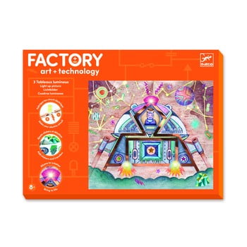 Set 3 imagini luminescente djeco odyssey