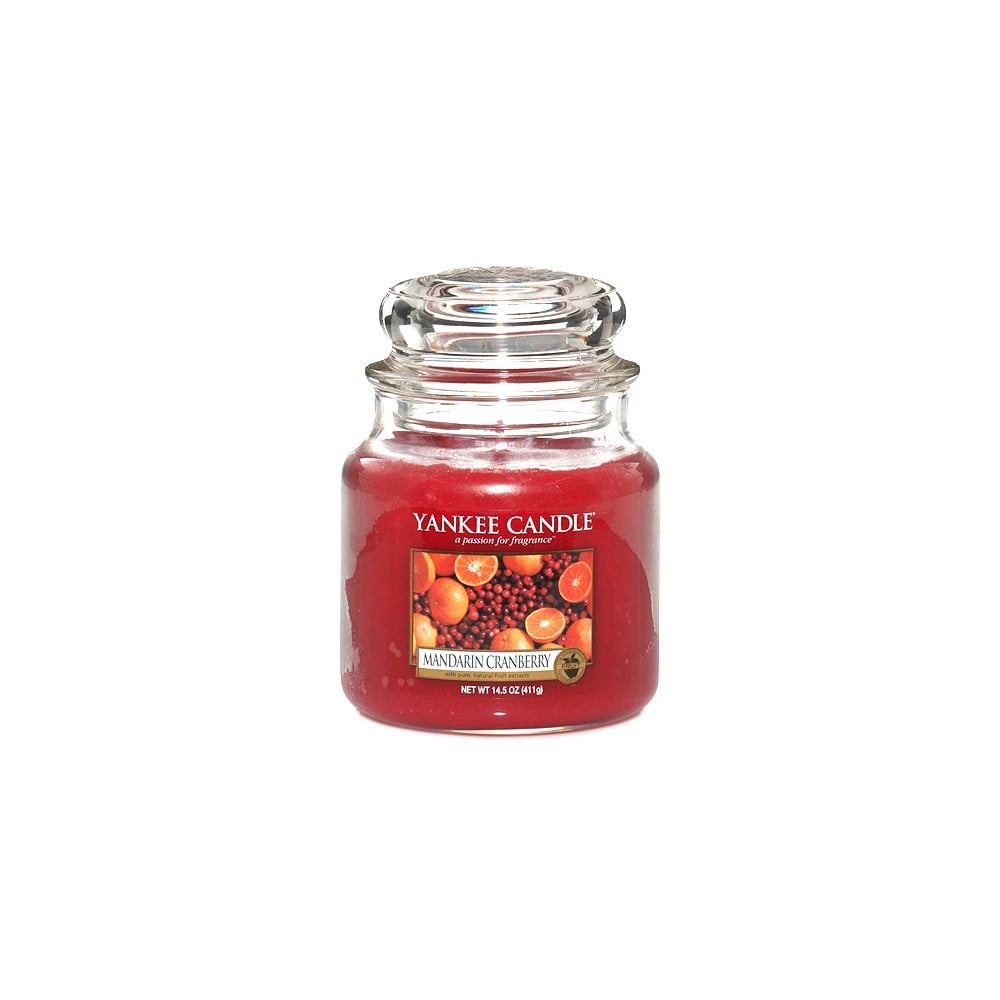 Lumânare parfumată Yankee Candle Mandarine și Merișoare, timp de ardere 65 h bonami.ro
