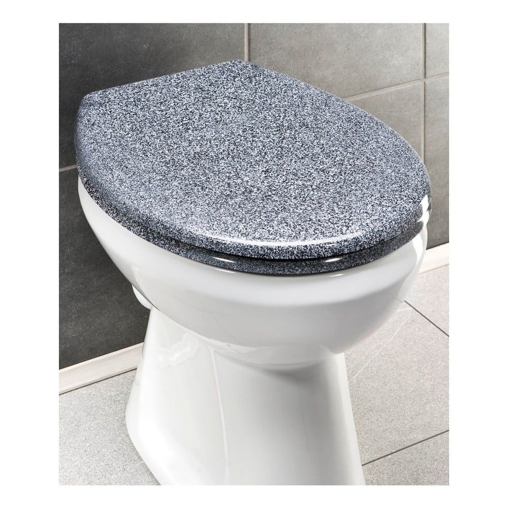 Capac WC din granit Wenko Premium Ottana, 45,2 x 37,6 cm, bonami.ro