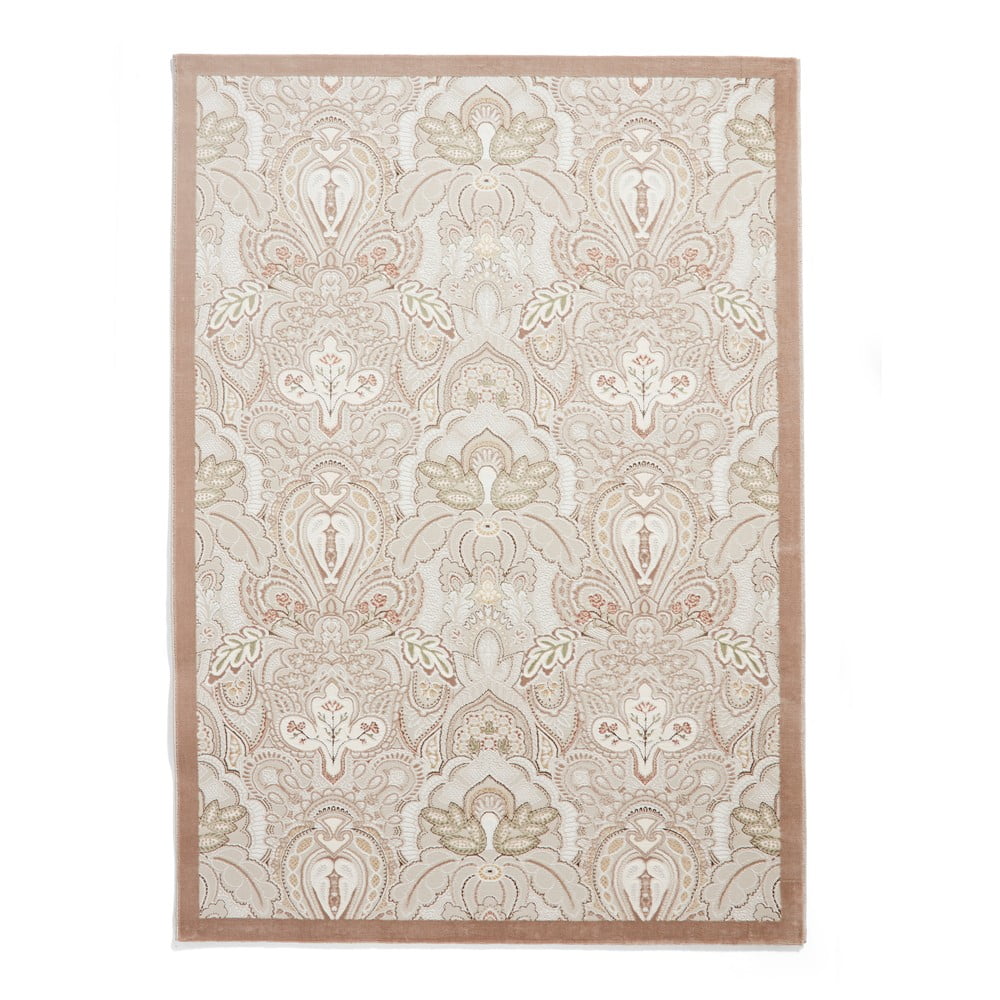Covor crem 160x230 cm Damask Bronze – Think Rugs